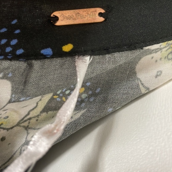 Free People Tuscan Dreams Printed Floral Top NEW - Picture 11 of 11